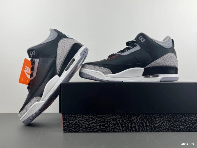 Rep Cement Black 3 Air Jordan DN3707-010 0702